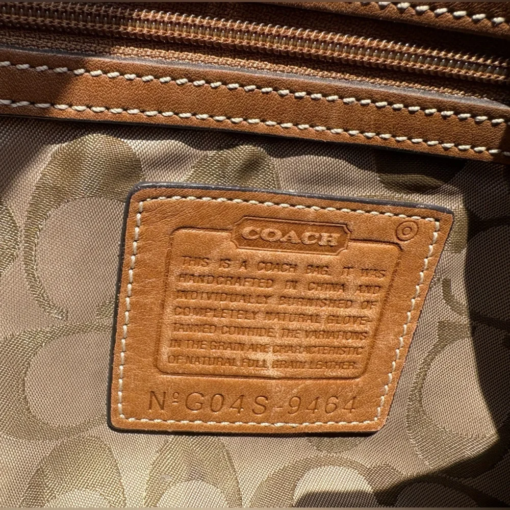 Coach Y2K Vintage Soho Leather Hobo Shoulder Bag Brown - Picture 4 of 7